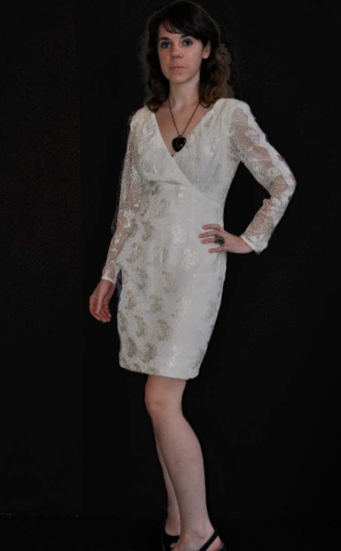womens white holiday dress
